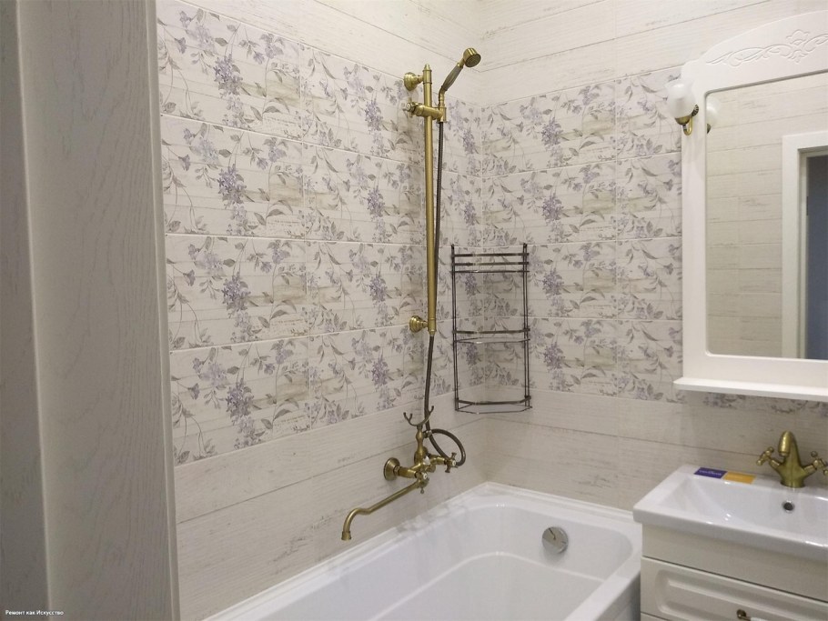Ванная в сталинке с колонкой