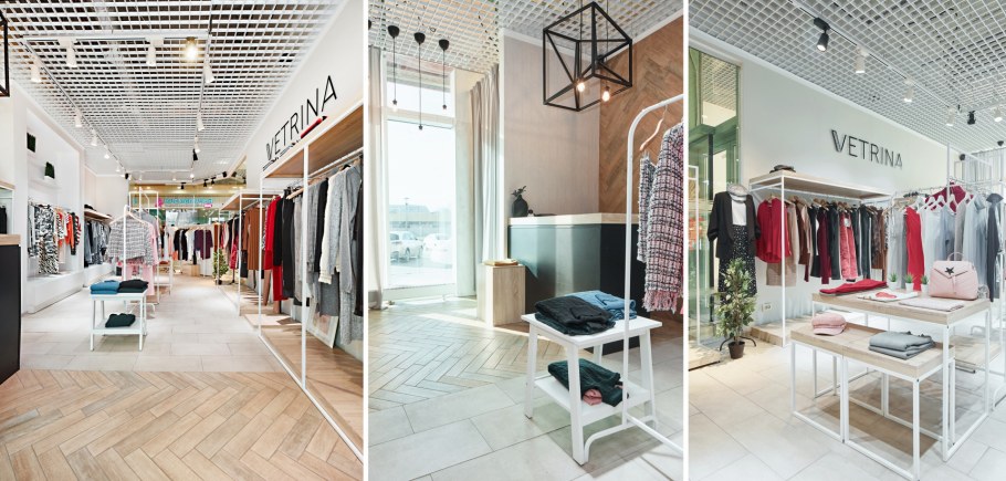 Магазин одежды шоу рум