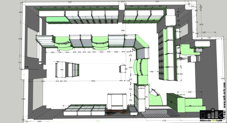 Декорации для шоурума