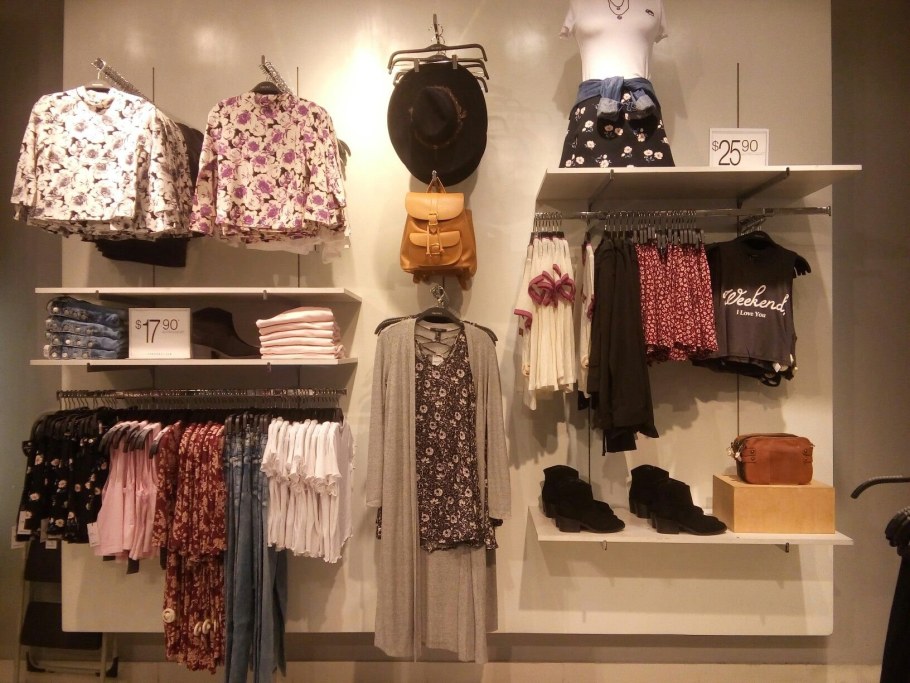 Зонирование магазина