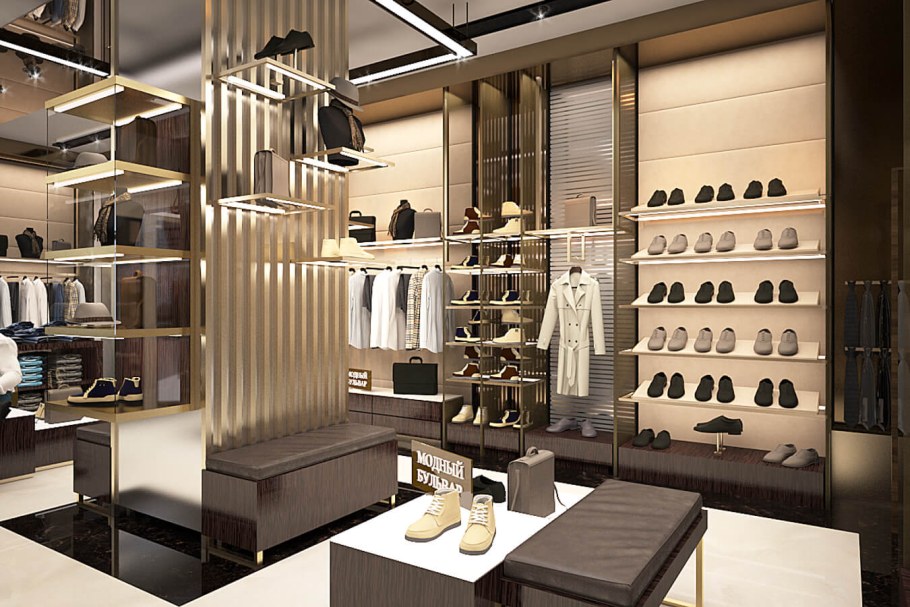 Зонирование магазина