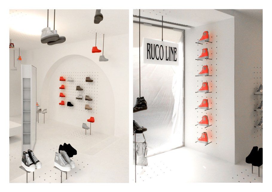 Интерьер магазина одежды в стиле Минимализм