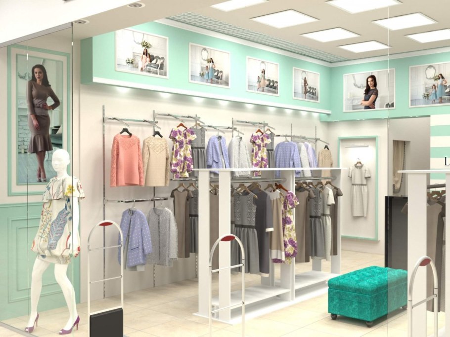 План интерьера салона