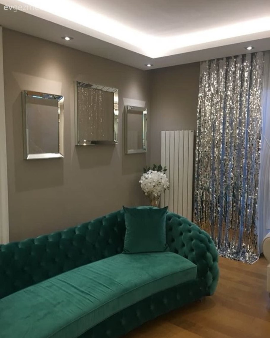 Бирюзовый интерьер