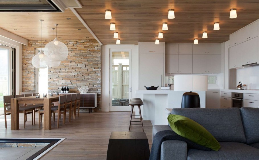 Подвесной потолок на даче