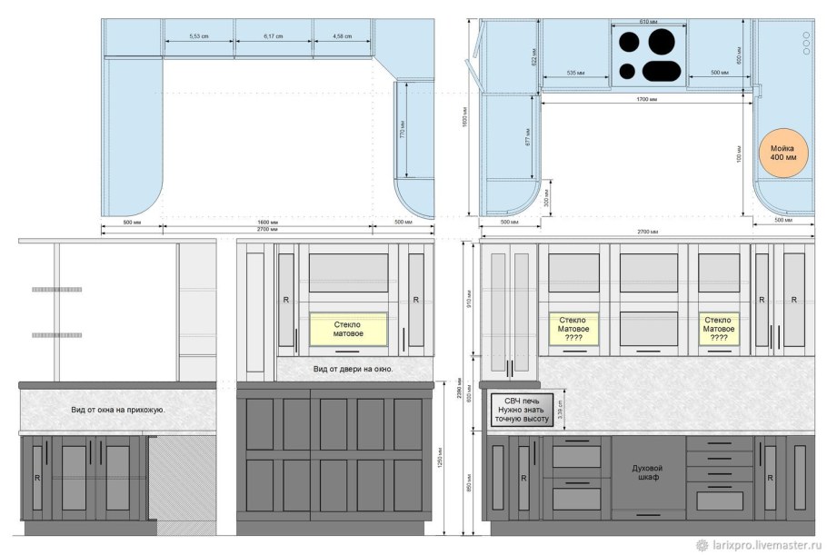Бланк для кухонь стильные кухни