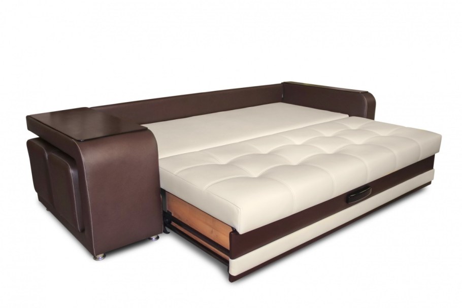 Диван манго с пуфиками