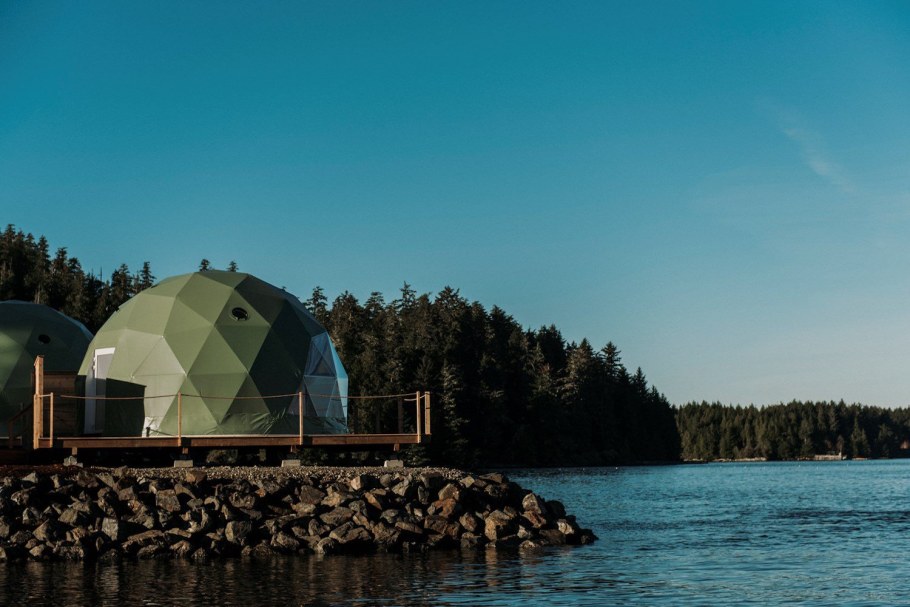 Глэмпинг на воде