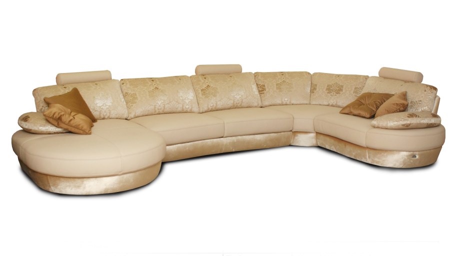 Угловой диван в интерьере