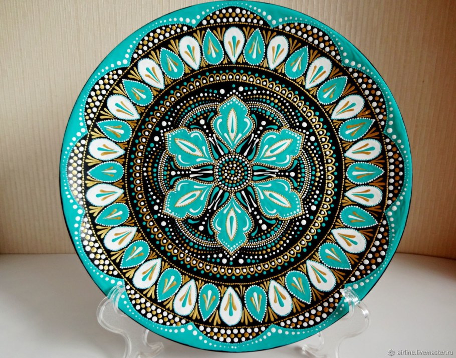 Декорирование тарелок