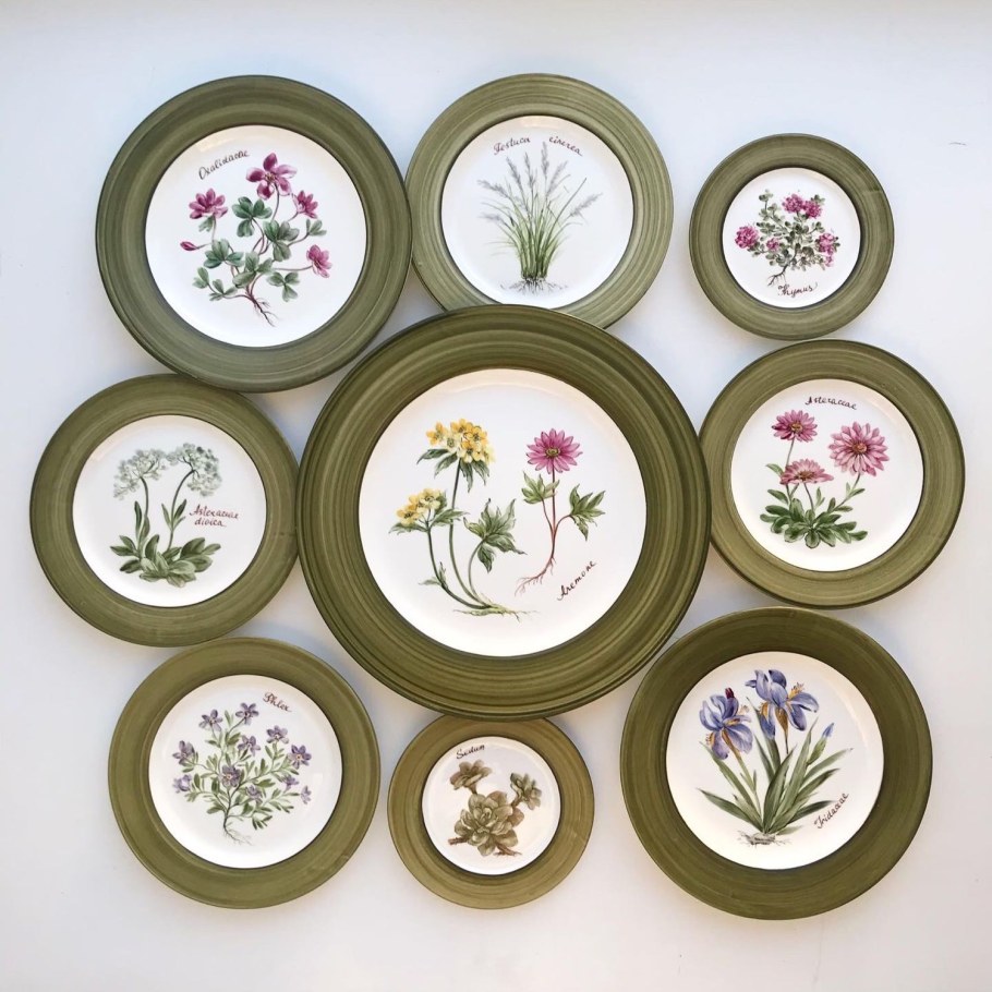 Флёра Даминова роспись тарелки на стену