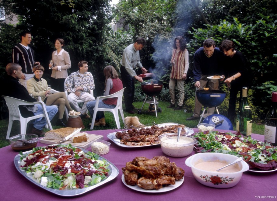 Шашлыки на даче