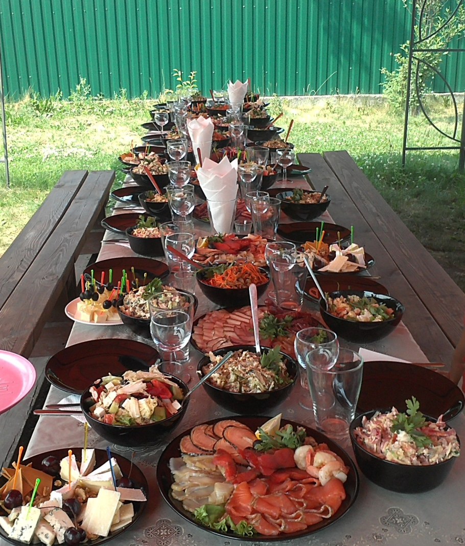 Шашлыки на даче