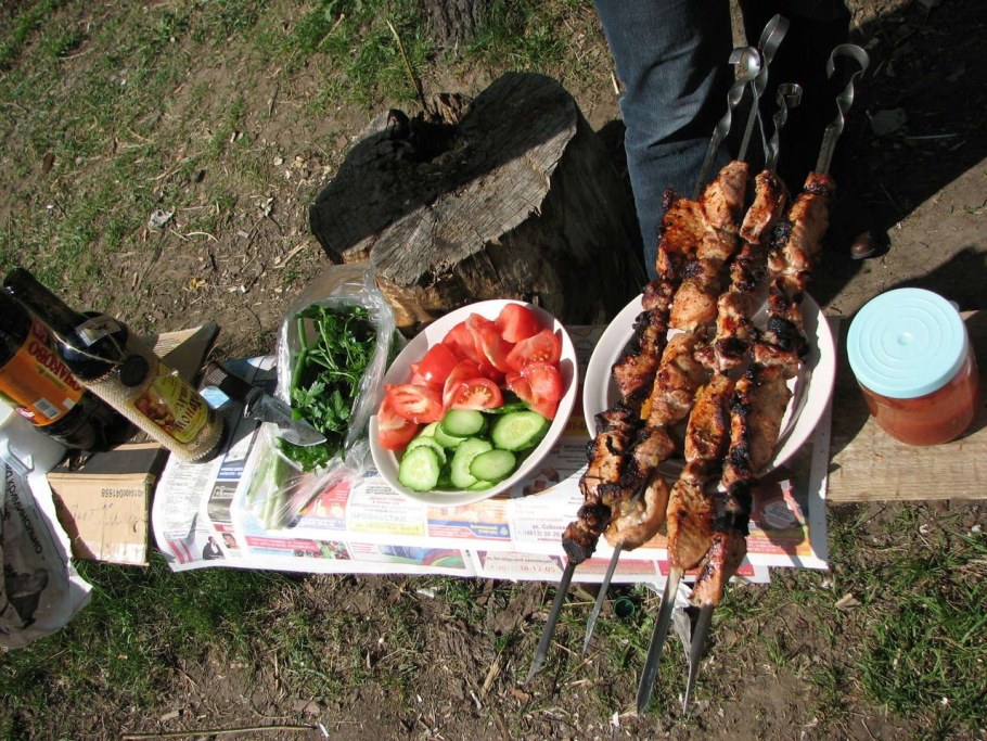 Шашлыки на даче