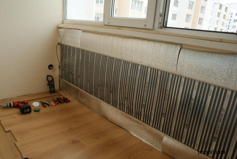 Электроконвектор для балкона