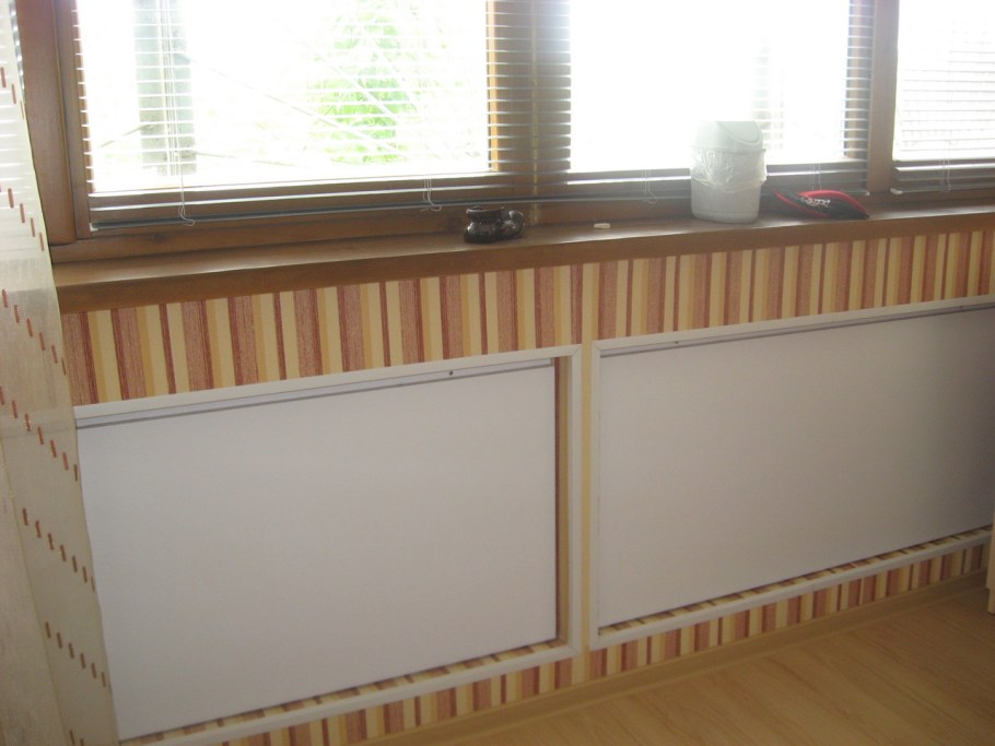 Отопление на балкон от батареи