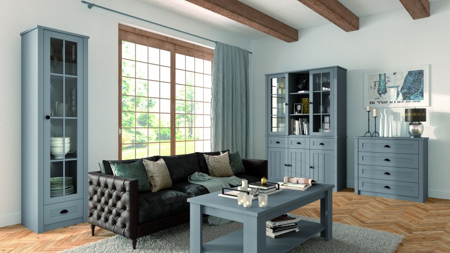 Комод Gala meble Prowansja k4, зеленый