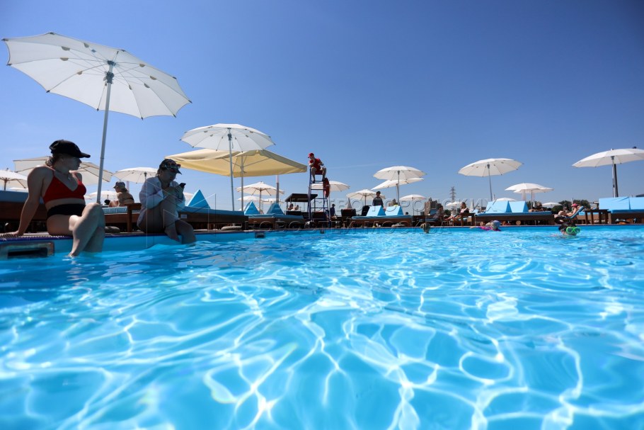 Открытые бассейны в Москве