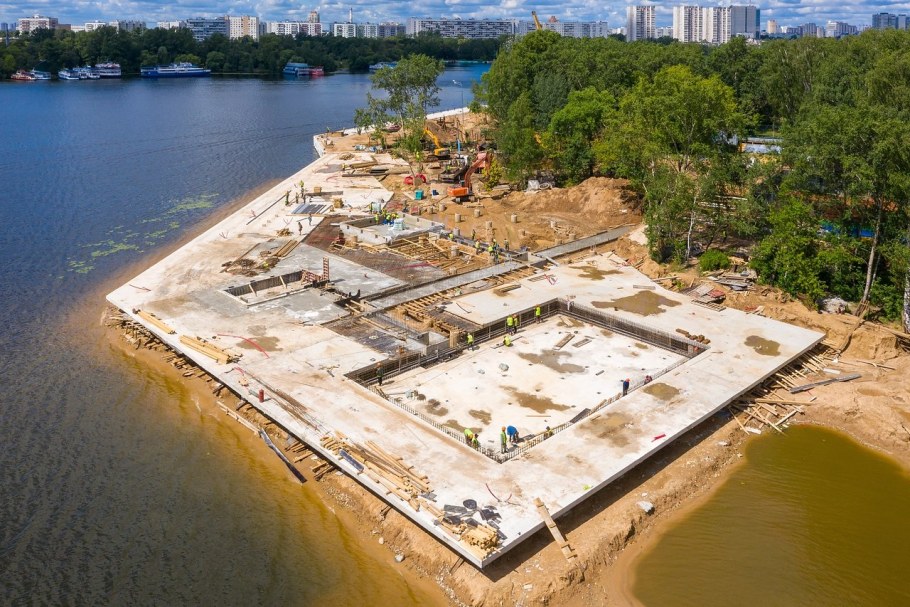 Северный Речной вокзал амфитеатр