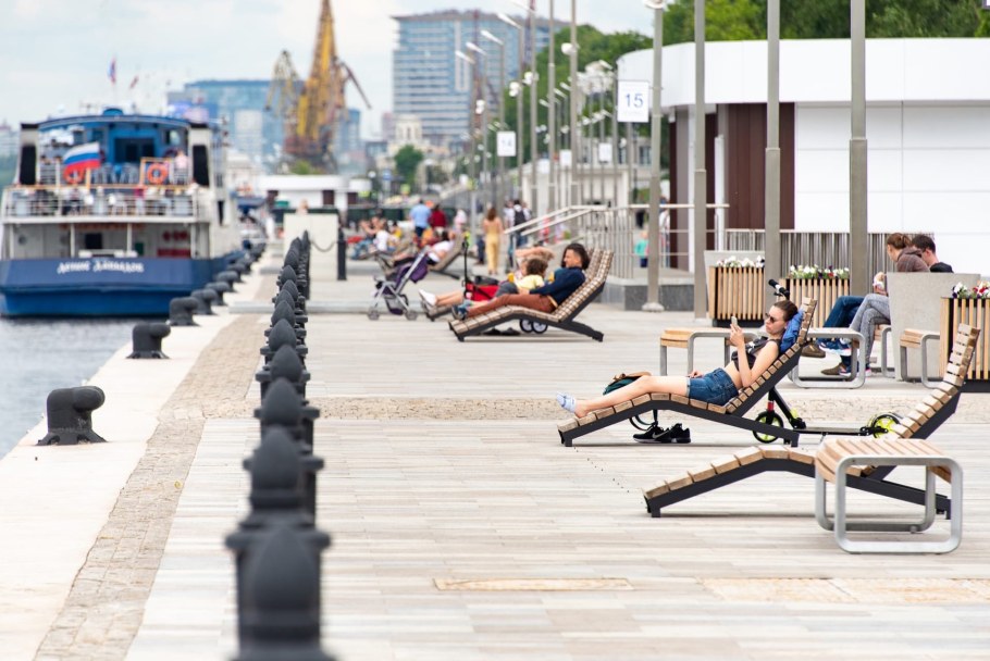 Открытый бассейн Речной вокзал