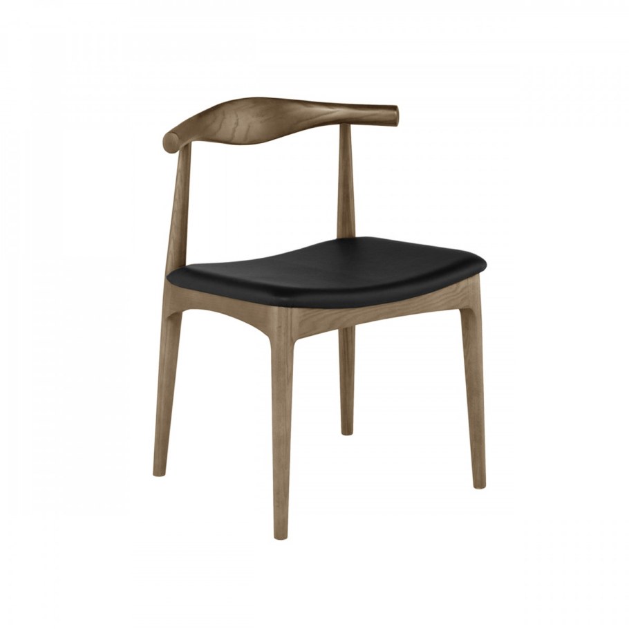 Табурет с низкой спинкой