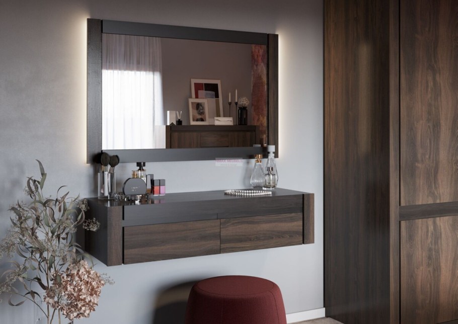 Навесной туалетный столик