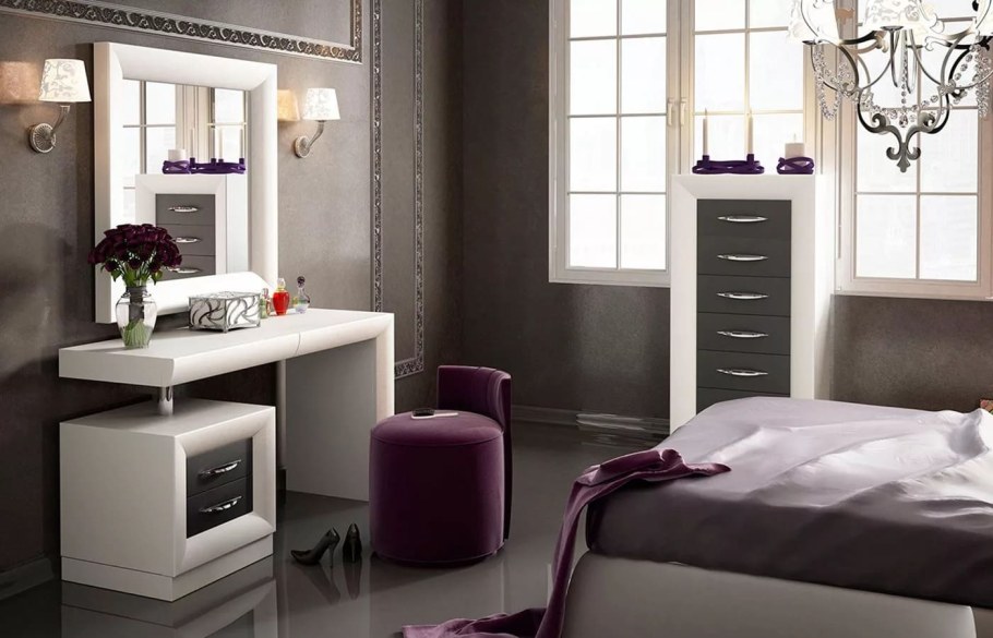 Туалетный столик homary oboval Modern Makeup Vanity Table