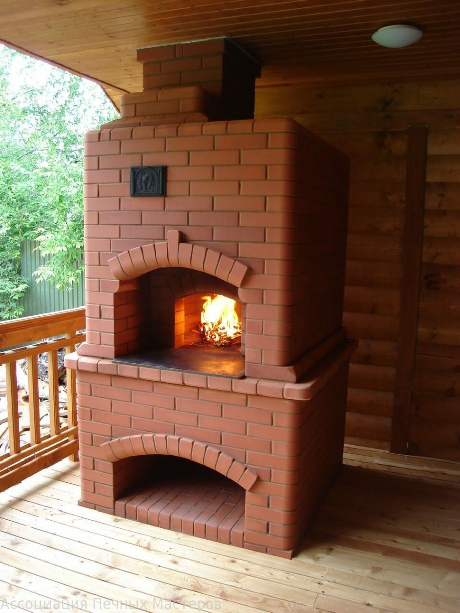 Дачный домик с печкой