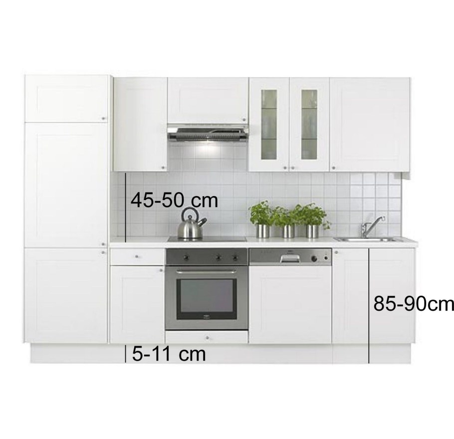 Кухонный гарнитур икеа белый