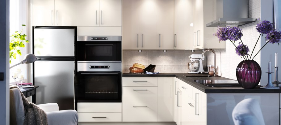 Кухня 10 кв метров икеа