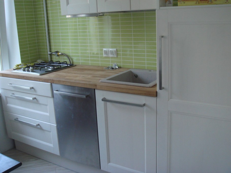 Кухня икеа КНОКСХУЛЬТ С посудомоечной машиной