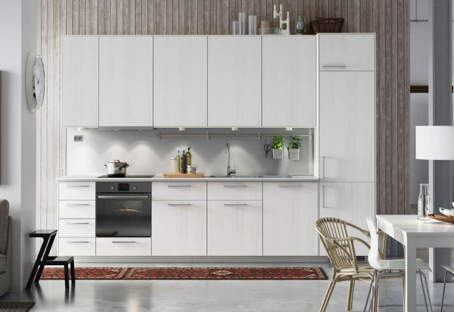 Кухня икеа Рингульт белый