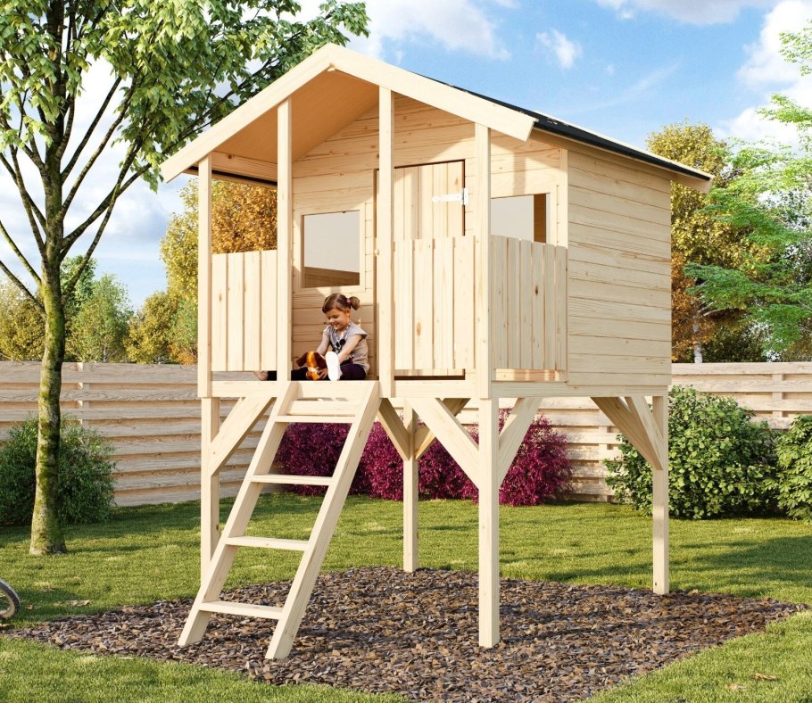 Домик на сваях для детей