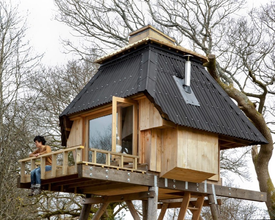 Домик на высоких Столбах