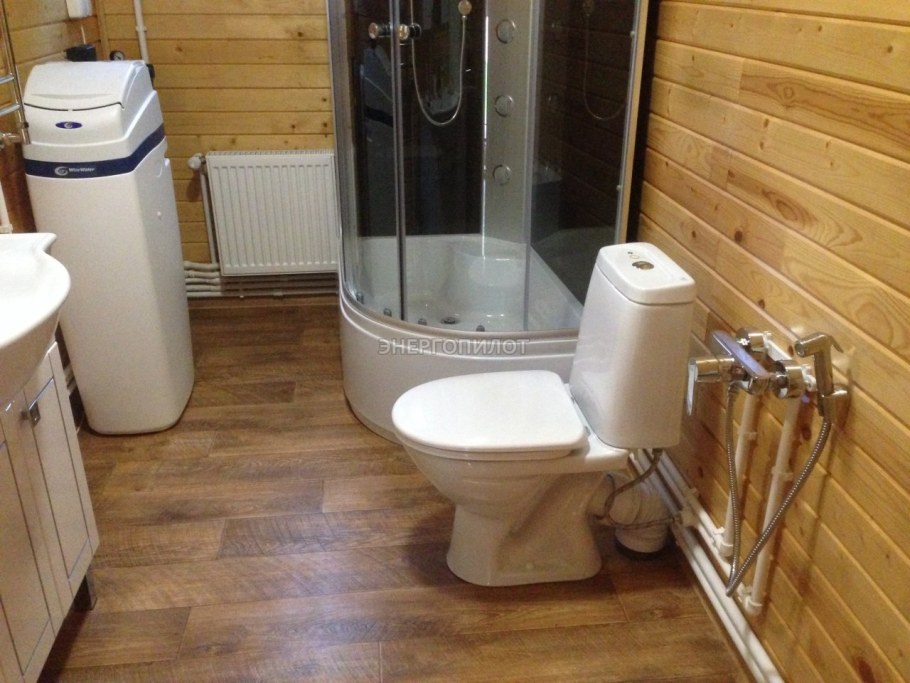 Санузел в дачном доме