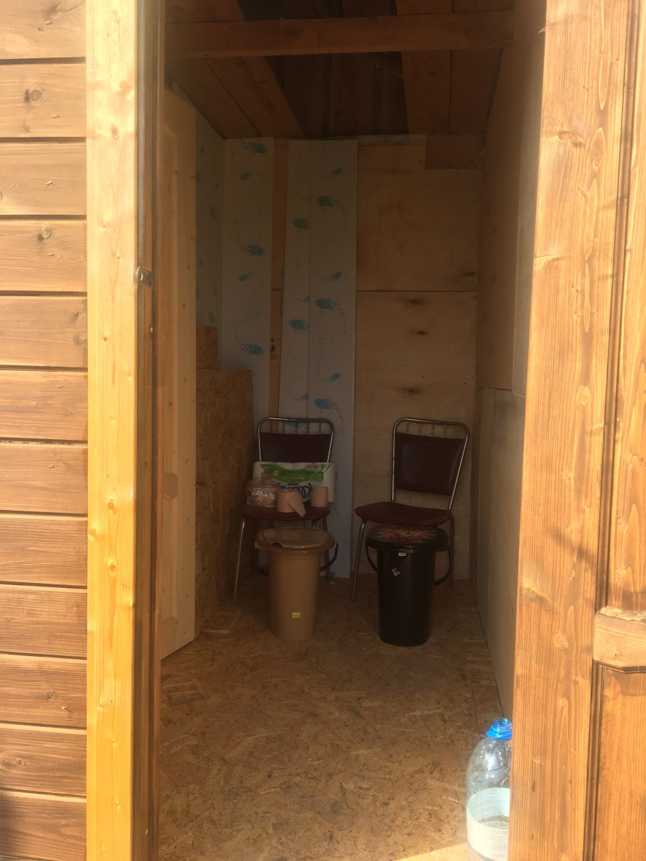 Пристройка туалет душ