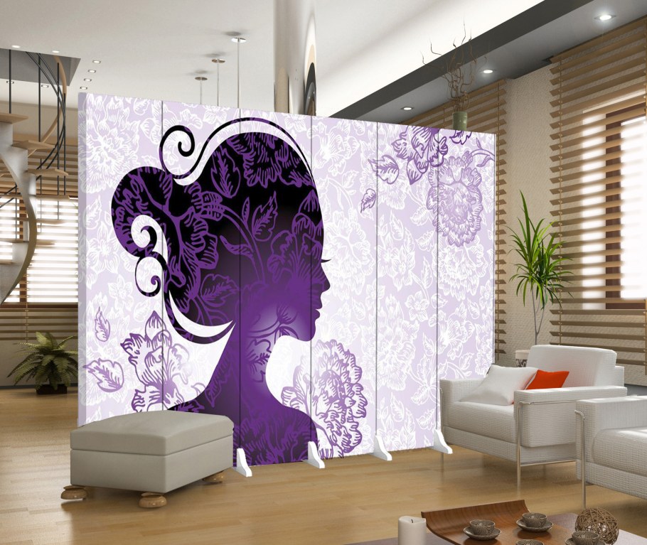Перегородки в салоне красоты для зонирования
