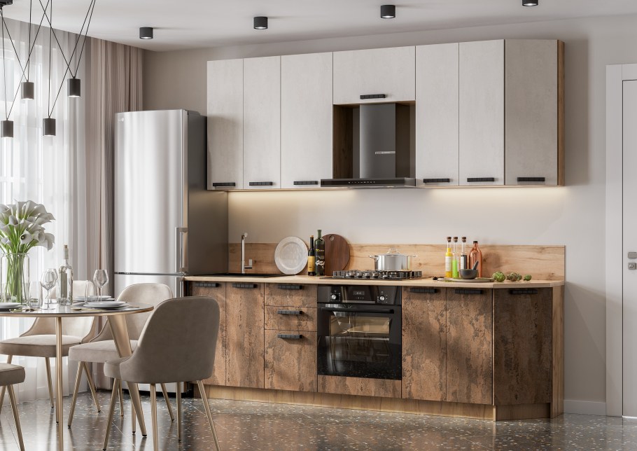 Кухня Пасадена шелковый камень