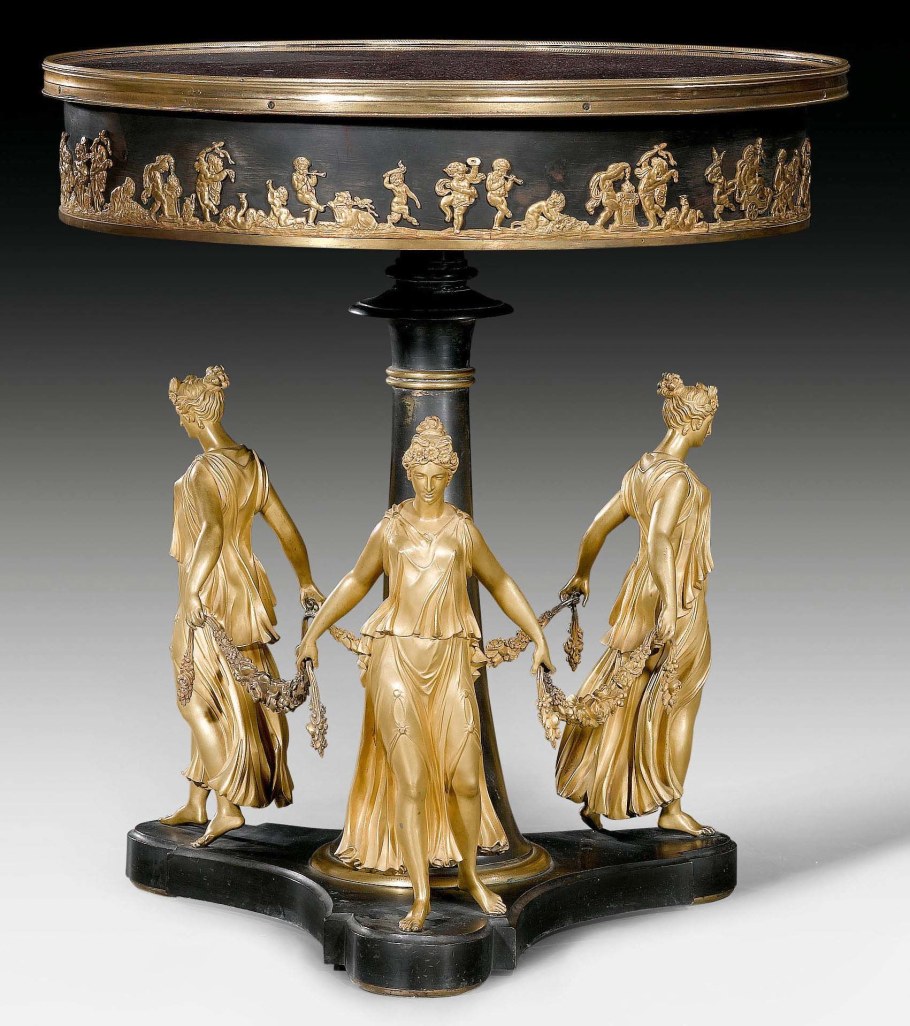 Мебель Ампир стол-геридон