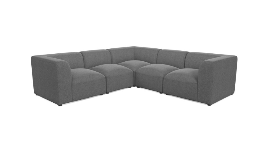 Угловой диван из кожзама