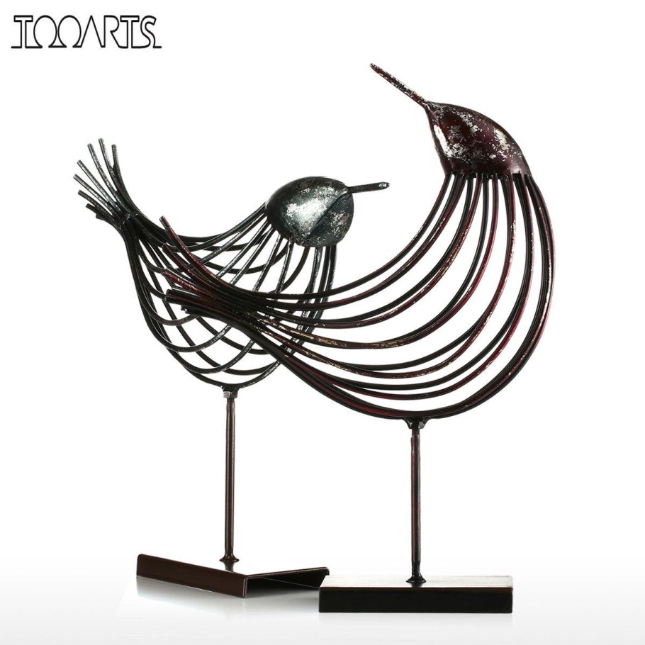 Металлические фигуры для декора