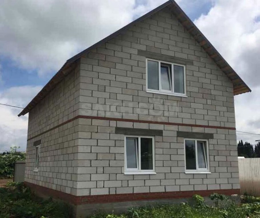 Маленький дом из газобетона