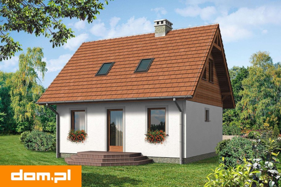 Дом с мансардой