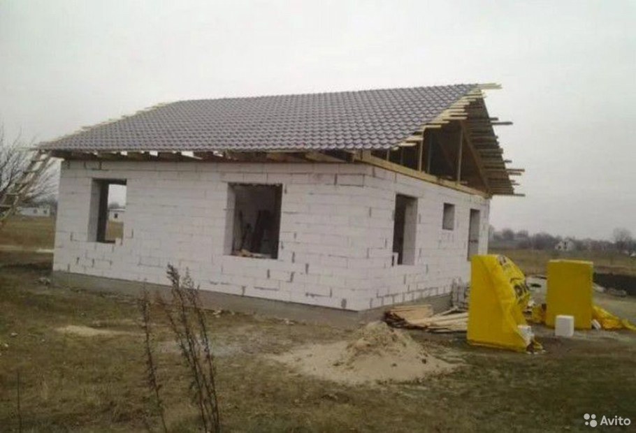 Коттедж из газоблока