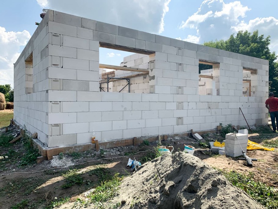 Стройка домов из сибита