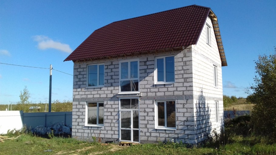 Дачный дом из сибита