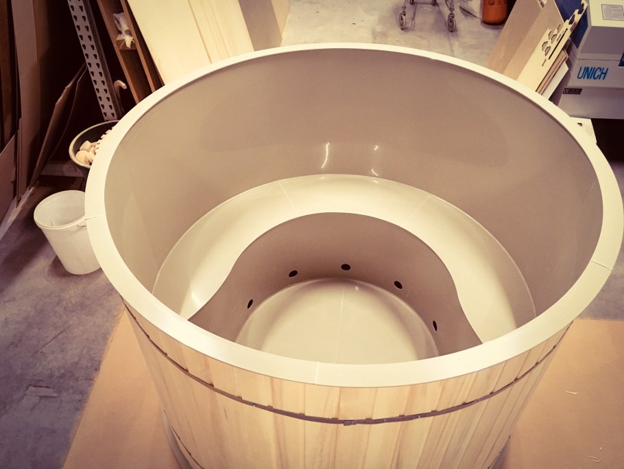 Купель для бани пластиковая