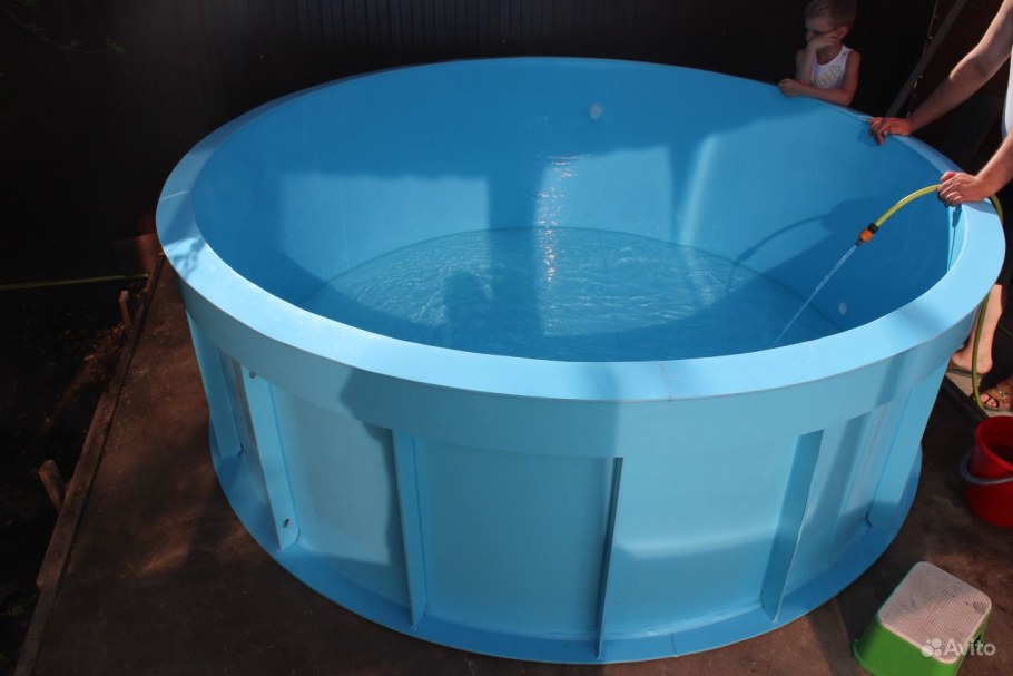 Купель ПВХ 1200х100
