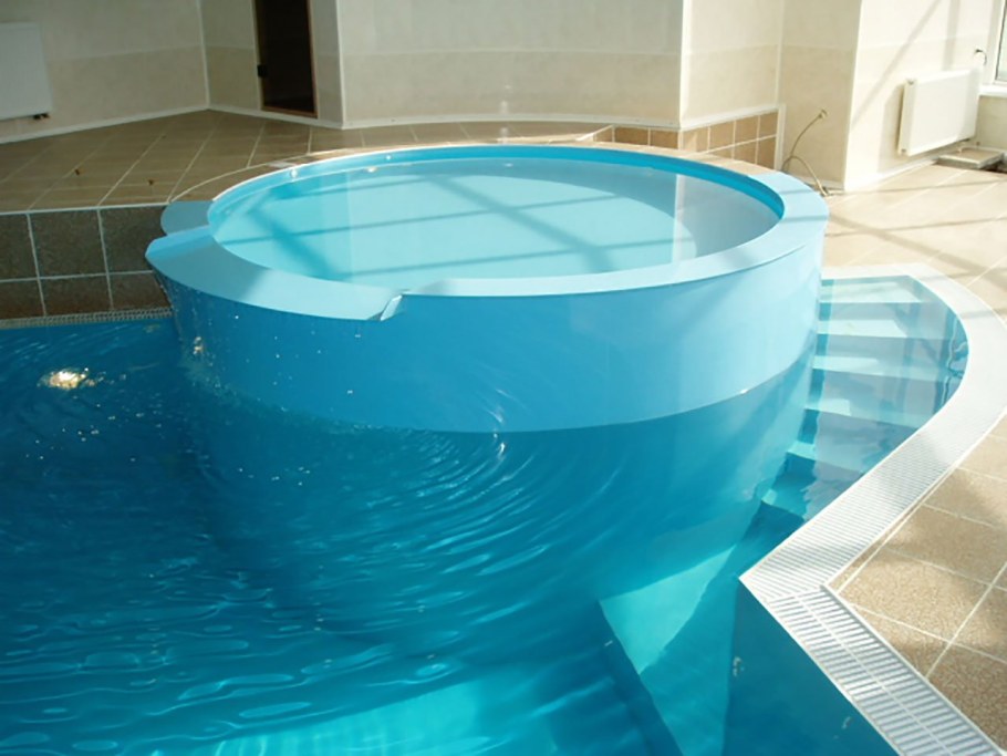 Форма чаши бассейна