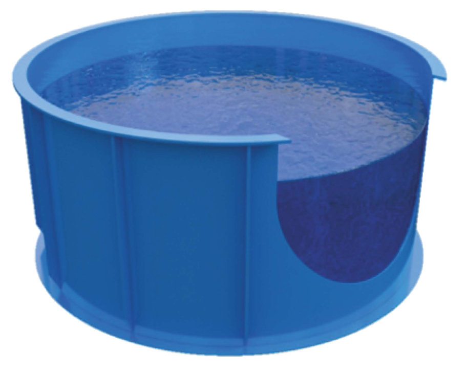 Купель из полипропилена l1300* b1500* h1500*